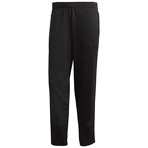 Adidas Men's Originals Men's Warmup Trackpants, Black/Gold