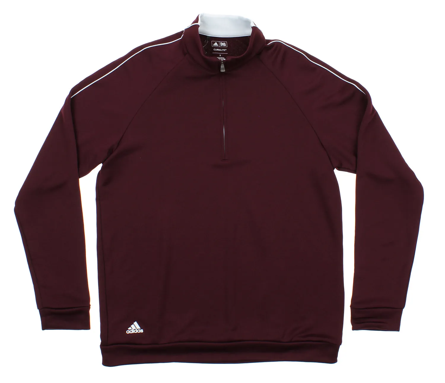 Adidas Men's Performance Quarter Zip Climacool Pullover Sweater, Color Options