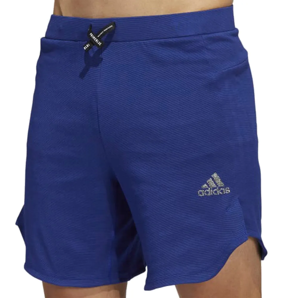 Adidas Men's Primeblue Always Om Yoga Shorts, Victory Blue