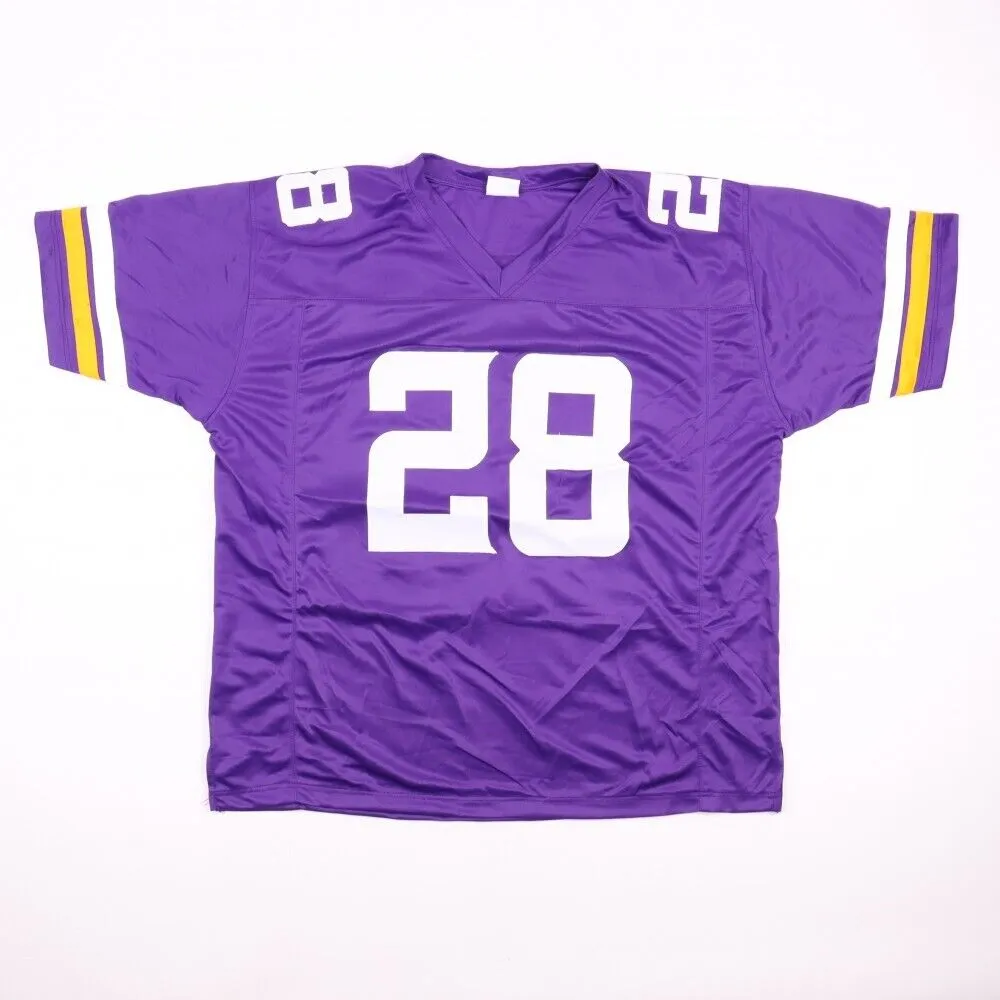 Adrian Peterson Signed Minnesota Vikings Jersey (JSA COA) NFL MVP 2012 R.B.