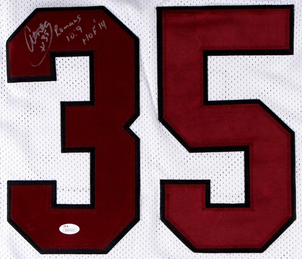 Aeneas Williams Signed Arizona Cardinals Jersey Inscribed "HOF 14" (JSA COA)