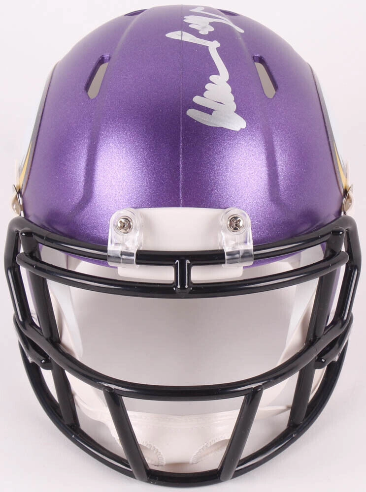 Alan Page Signed Minnesota Vikings Speed Mini Helmet (JSA Hologram)