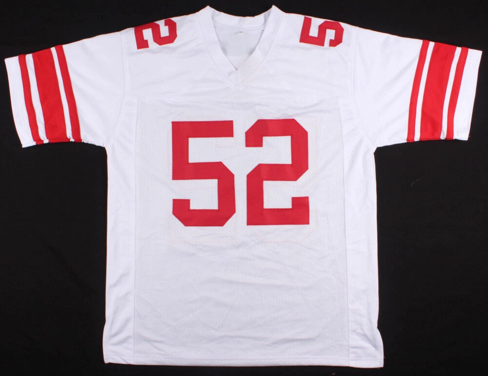 Alec Ogletree Signed New York Giants White Jersey (JSA COA) All Pro Linebacker