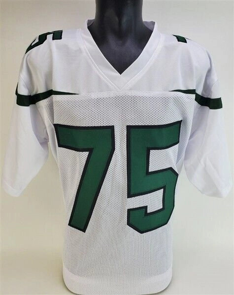 Alijah Vera-Tucker Signed New York Jets Jersey (JSA COA) 2021 1st Rnd Pck  OLine