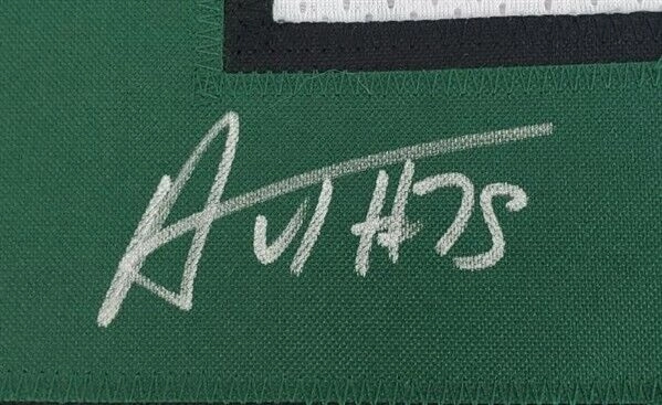 Alijah Vera-Tucker Signed New York Jets Jersey (JSA COA) 2021 1st Rnd Pck  OLine