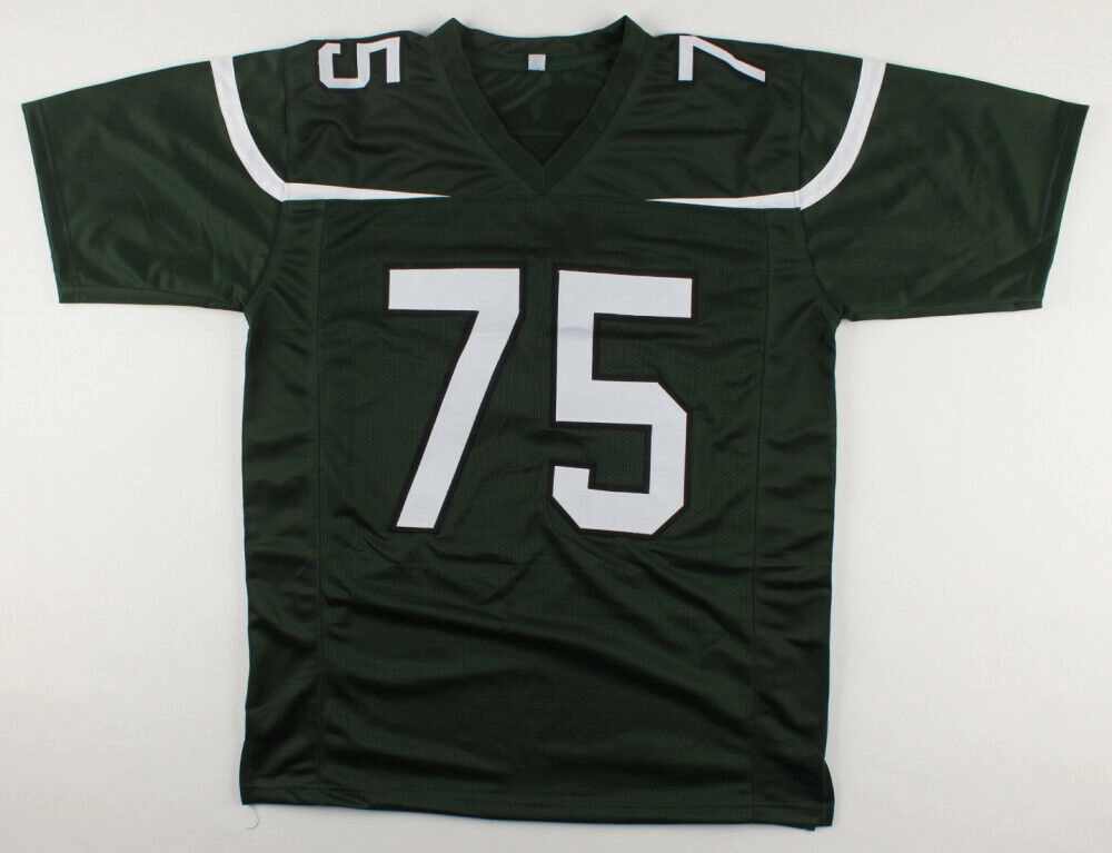 Alijah Vera-Tucker Signed New York Jets Jersey (JSA COA) 2021 1st Rnd Pk  O-Line