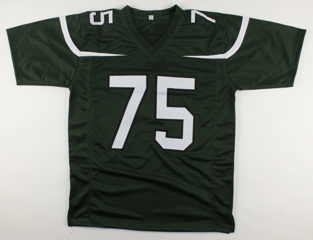Alijah Vera-Tucker Signed New York Jets Jersey (JSA COA) 2021 1st Rnd Pk  O-Line
