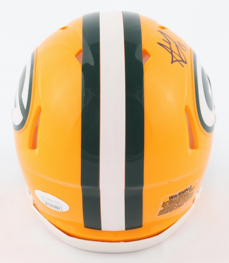 Allen Lazard Signed Green Bay Packers Speed Mini Helmet (JSA COA) Iowa St. W.R.