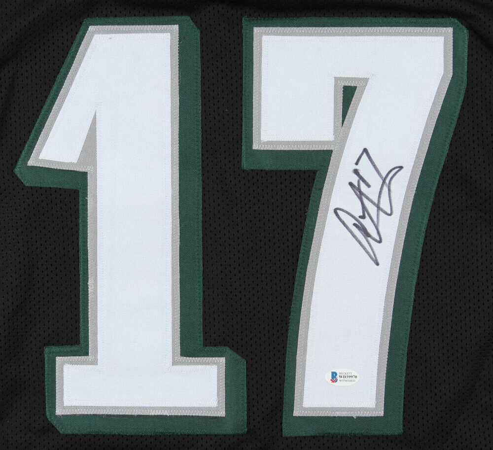Alshon Jeffery Signed Philadelphia Eagles Black Jersey (Beckett COA) Receiver