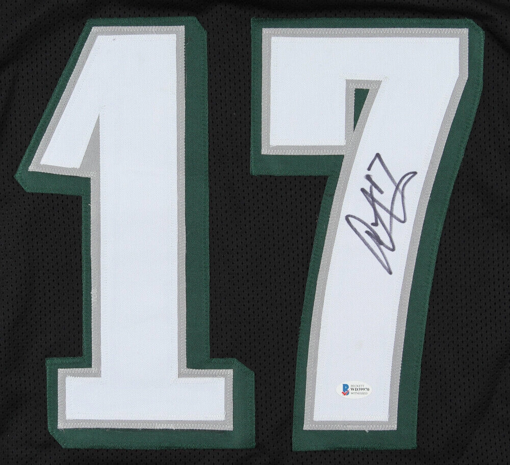 Alshon Jeffery Signed Philadelphia Eagles Black Jersey (Beckett COA) Receiver