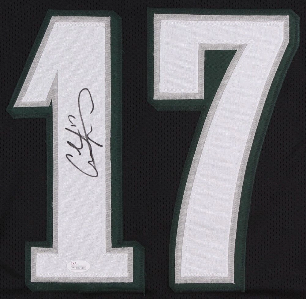 Alshon Jeffery Signed Philadelphia Eagles Black Pro-Style Jersey (JSA COA)
