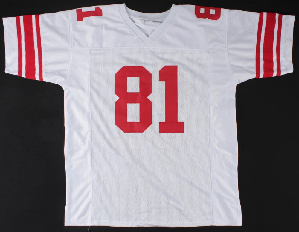 Amani Toomer Signed Giants Jersey (PSA COA) New York All Pro Wide Receiver
