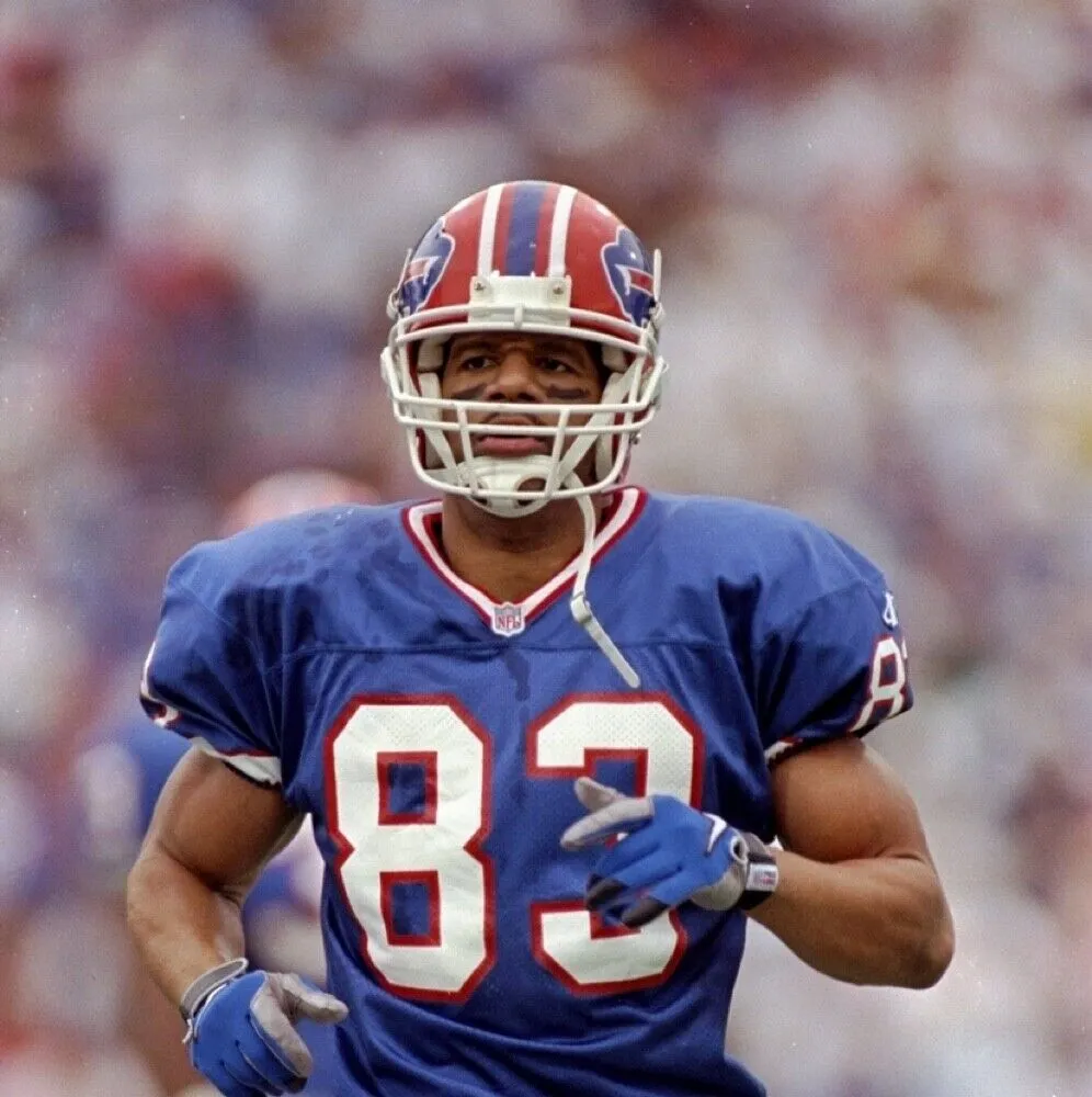 Andre Reed Signed Buffalo Bills Jersey (Beckert) 7Pro Bowl Receiver (19881994)