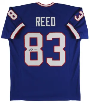 Andre Reed Signed Buffalo Bills Jersey (Beckert) 7Pro Bowl Receiver (19881994)