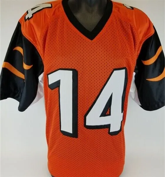 Andy Dalton Signed Cincinnati Bengals Jersey (JSA COA) 3Pro Bowl Q.B. / TCU