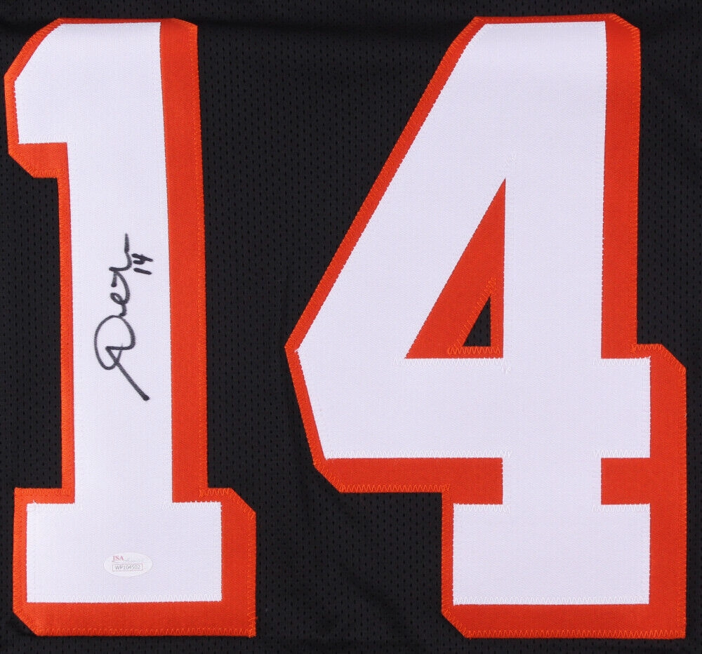 Andy Dalton Signed Cincinnati Bengals Jersey (JSA COA) 3Pro Bowl QB / TCU