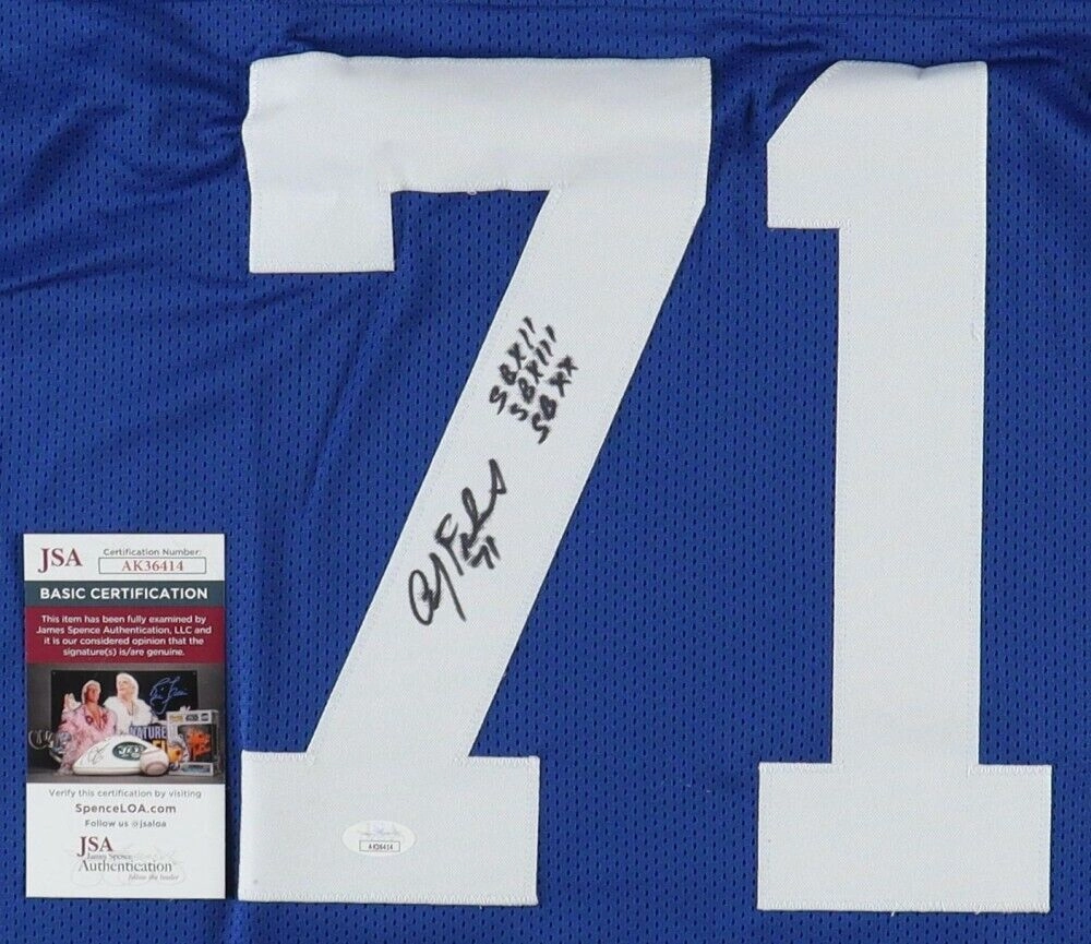 Andy Frederick Signed Dallas Cowboys Jersey "SB XII", "SB XIII", "SB XX" JSA COA