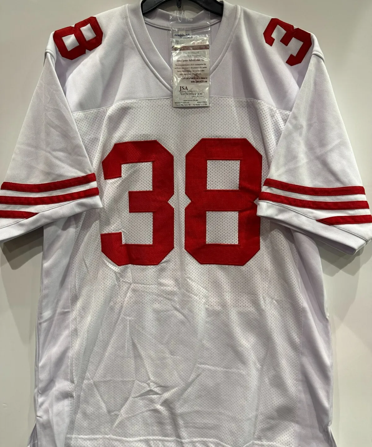 Anquan Boldin Signed San Francisco 49ers Jersey (JSA COA) All Pro Wide Receiver