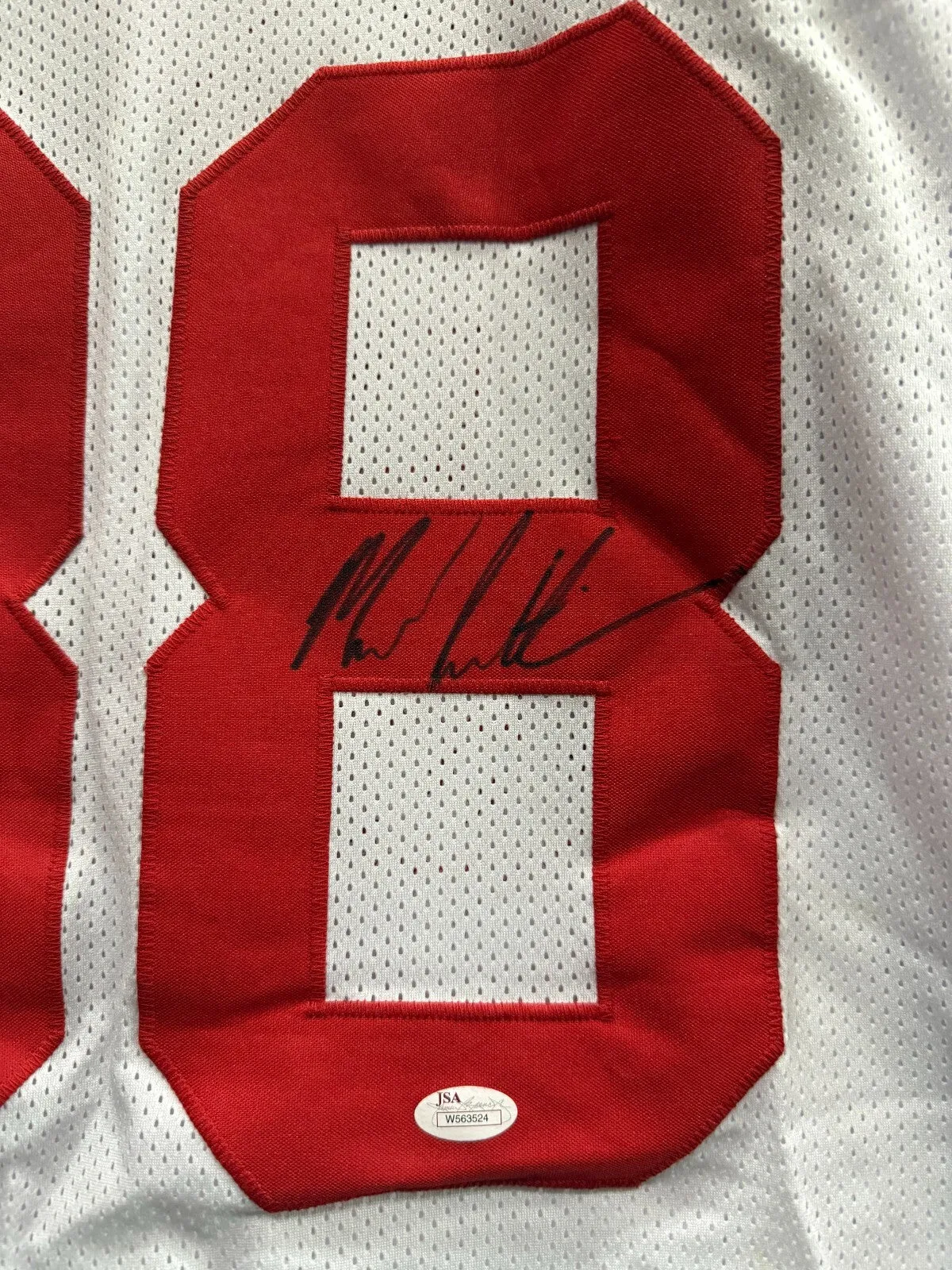 Anquan Boldin Signed San Francisco 49ers Jersey (JSA COA) All Pro Wide Receiver