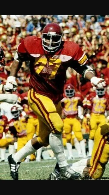 Anthony Munoz Signed USC Trojans (Beckett) Cincinnati Bengals 11xPro Bowl O-Line