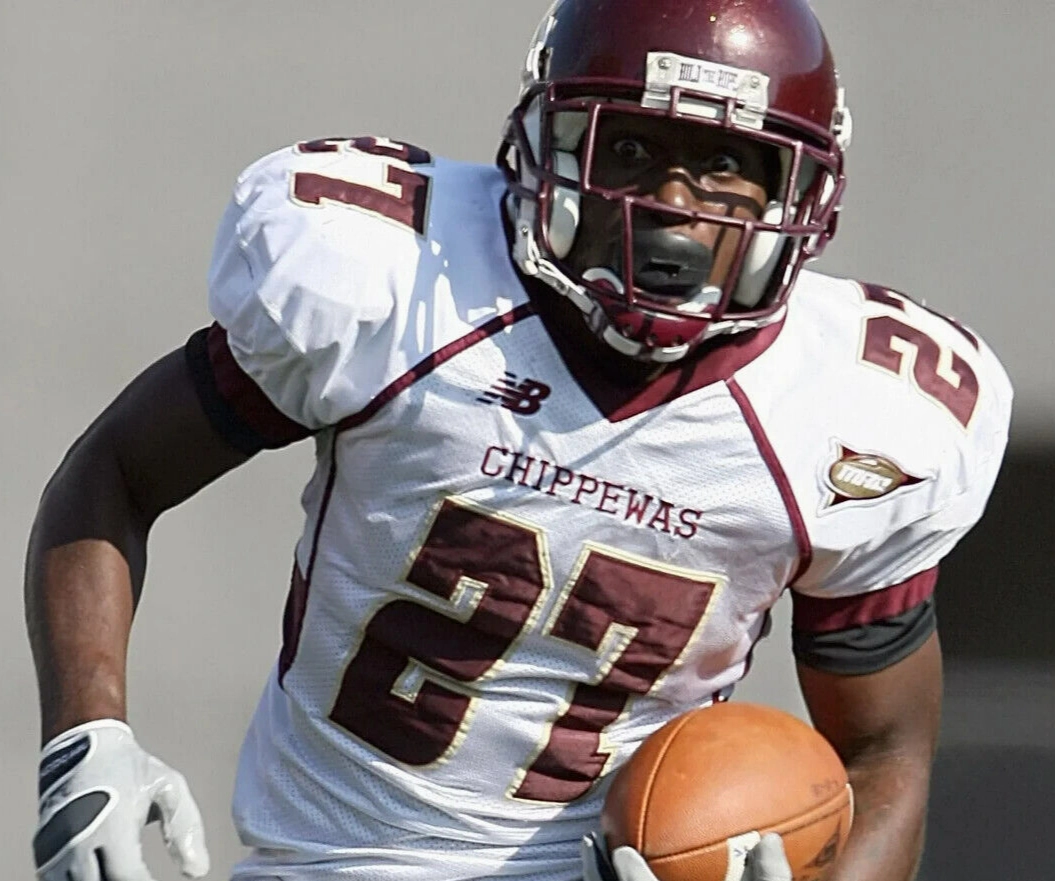 Antonio Brown Signed Central Michigan Chippewas Jersey (Beckett) Seelers W.R.