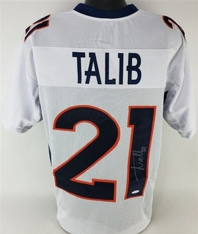 Aqib Talib Signed Denver Broncos Jersey (JSA COA) 5Pro Bowl (20132017) D.B.
