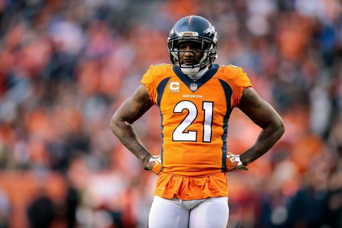 Aqib Talib Signed Denver Broncos Jersey (JSA COA) 5Pro Bowl (20132017) D.B.