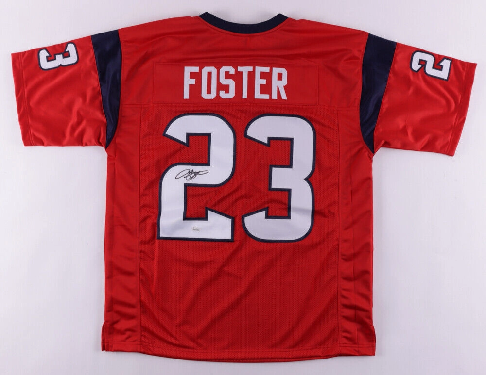 Arian Foster Signed Houston Texans Jersey (JSA Hologram) 4Pro Bowl R.B.