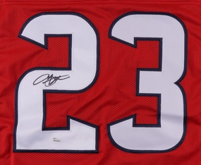 Arian Foster Signed Houston Texans Jersey (JSA Hologram) 4Pro Bowl R.B.