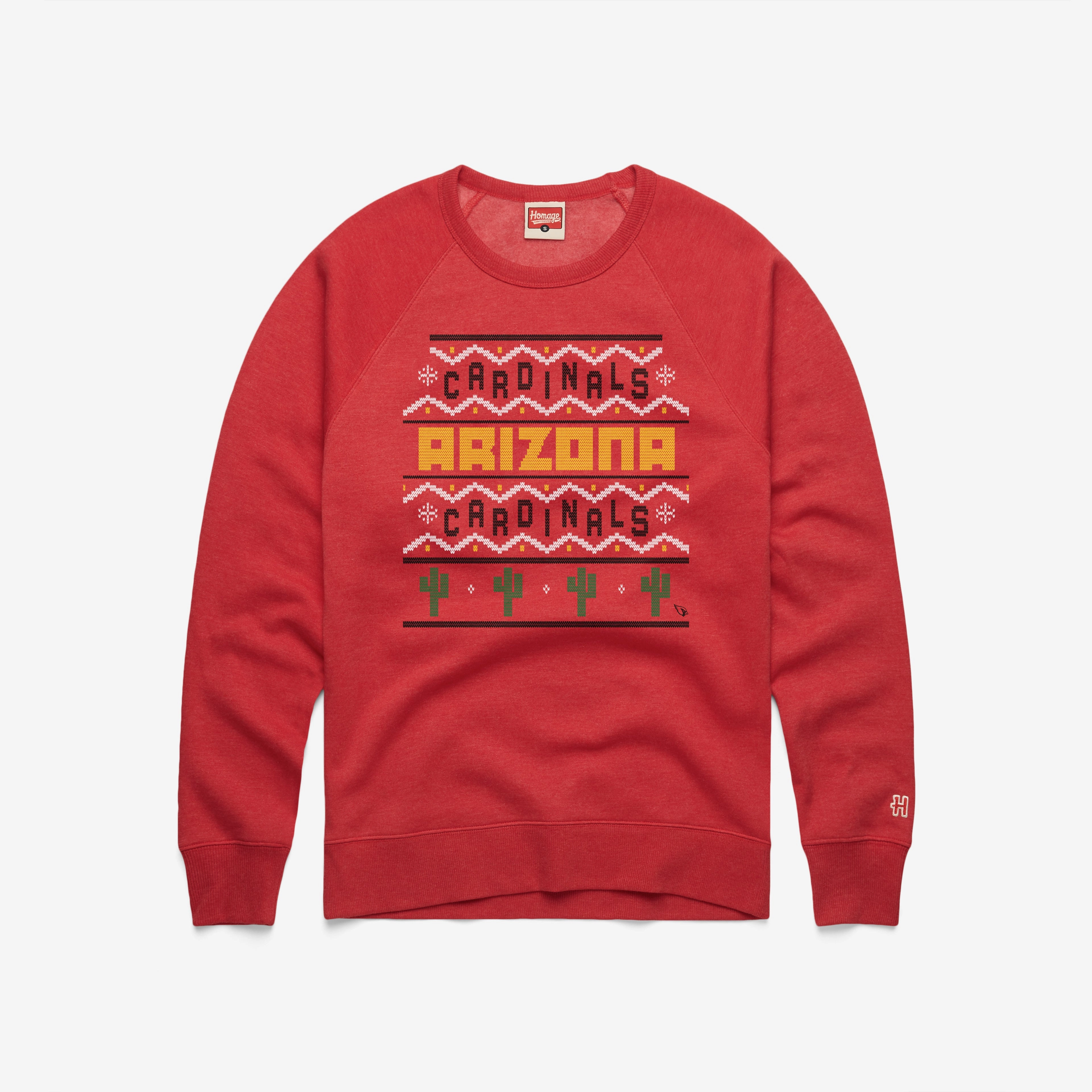Arizona Cardinals Holiday Crewneck