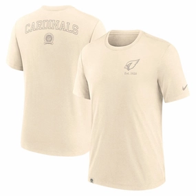 Arizona Cardinals NFL Nike Glory Tri-Blend T-Shirt - Cream