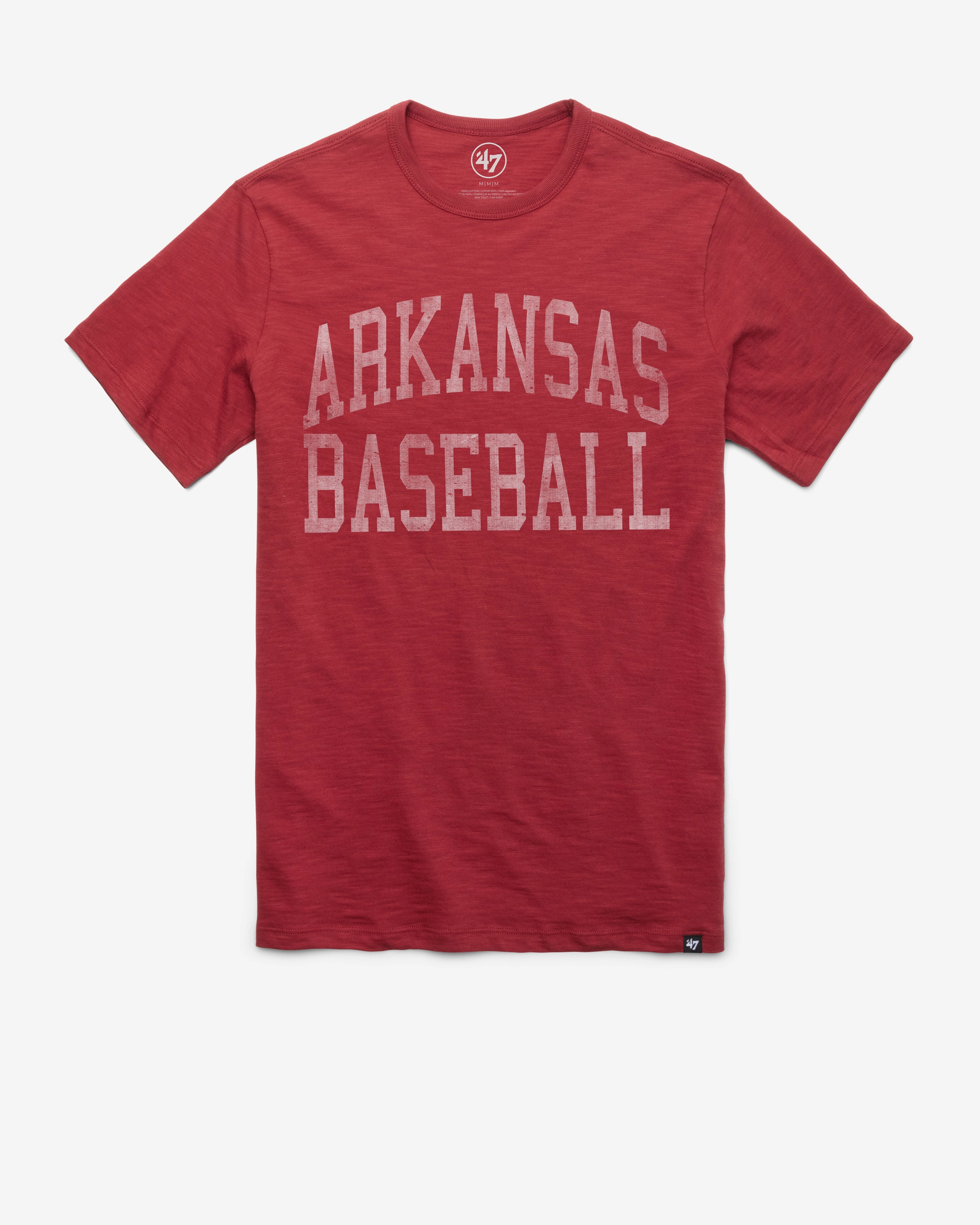 ARKANSAS RAZORBACKS CLASSIC BLOCK '47 SCRUM TEE