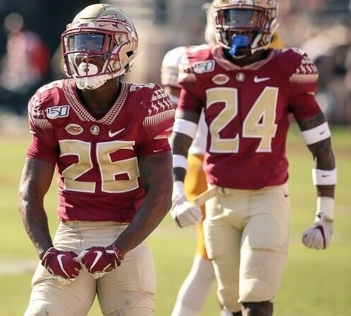 Asante Samuel Jr Signed Florida State Seminoles Jersey (JSA COA) L A Chargers DB