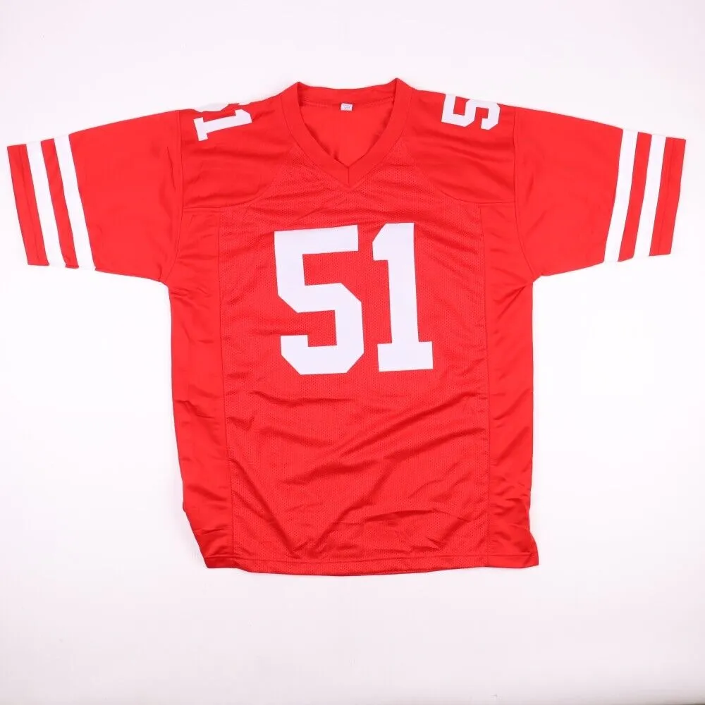 Azeez Al-Shaair Signed San Francisco 49ers Jersey (Beckett) Ex-FAU Linebacker