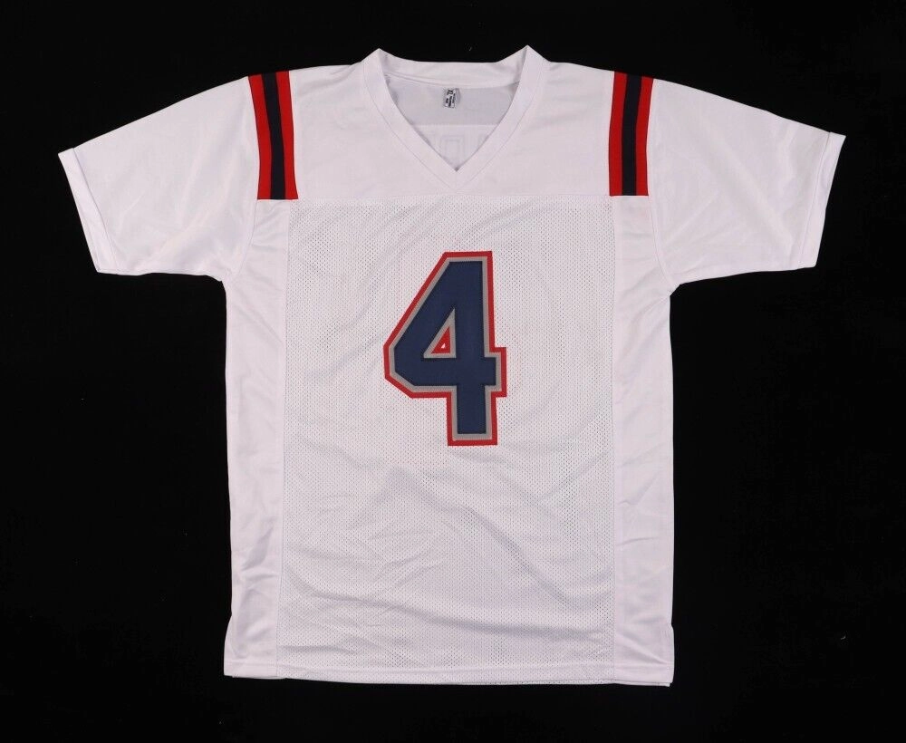 Bailey Zappe Signed New England Patriots Jersey (JSA COA) 2022 4th Round Pick QB