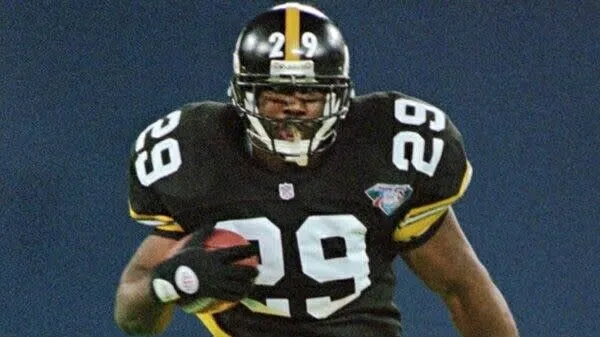 Barry Foster Signed Pittsburgh Steeler Jersey (JSA COA) 2Pro Bowl Running Back