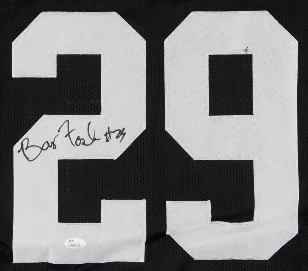 Barry Foster Signed Pittsburgh Steeler Jersey (JSA COA) 2Pro Bowl Running Back