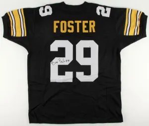 Barry Foster Signed Pittsburgh Steeler Jersey (JSA COA) 2Pro Bowl Running Back