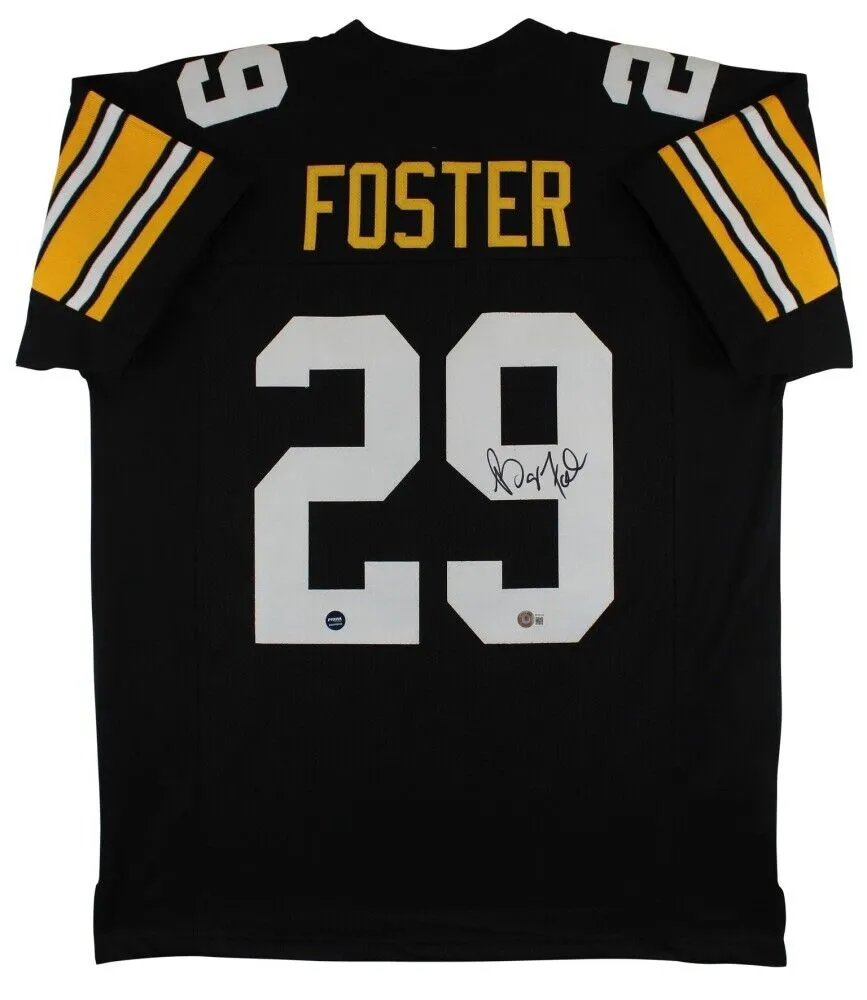 Barry Foster Signed Pittsburgh Steelers Jersey (Beckett) 2Pro Bowl Running Back