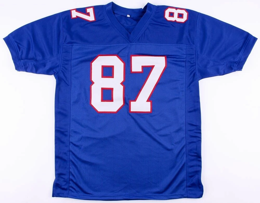 Ben Coates Signed New England Patriots Jersey (JSA COA) 5??Pro Bowl (1994?C1998)