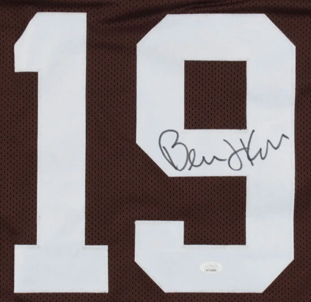 Bernie Kosar Signed Cleveland Browns Jersey (JSA COA) 2xPro Bowl QB / U of Miami
