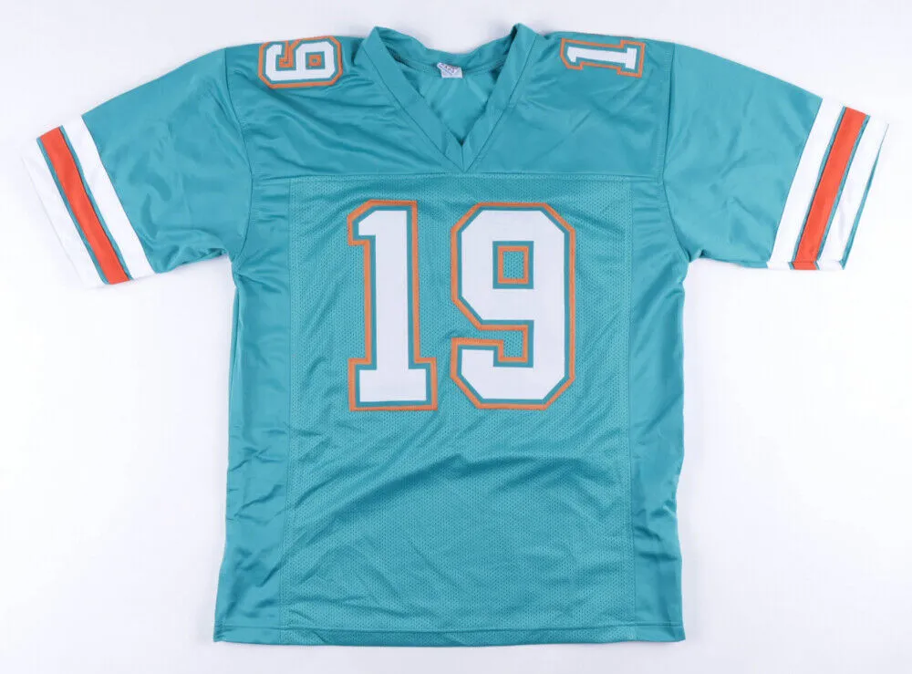 Bernie Kosar Signed Dolphins Teal Home Jersey (JSA COA) 2xPro Bowl / U of Miami