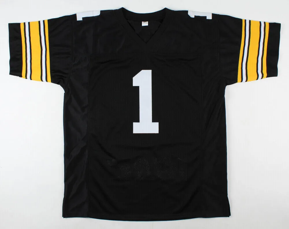Bill Cowher Signed Pittsburgh Steelers Career Highlight Stat Jersey (JSA COA)
