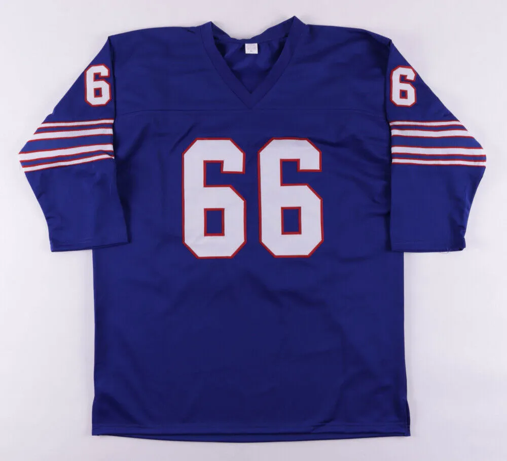 Billy Shaw Signed Buffalo Bills Jersey Inscribd HOF 99 (JSA COA) 8AFL All-Star