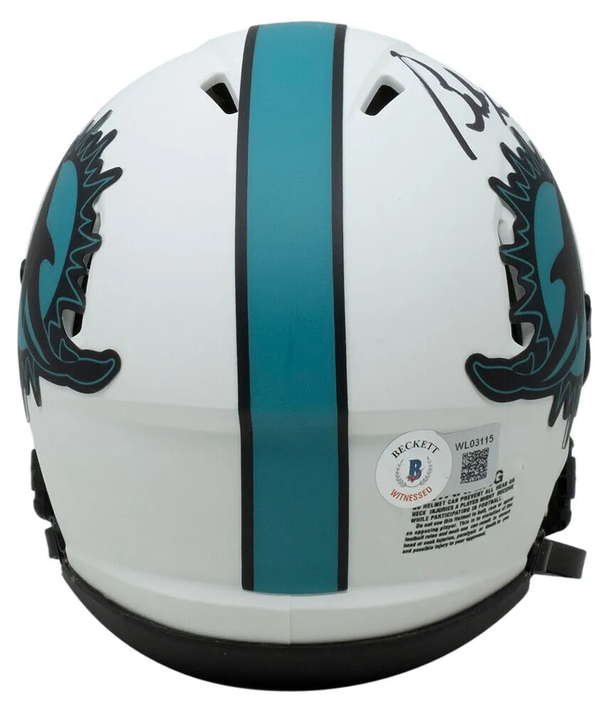 Bob Griese Signed Miami Dolphins Mini Helmet (Beckett) 1972 Undefeated Season QB
