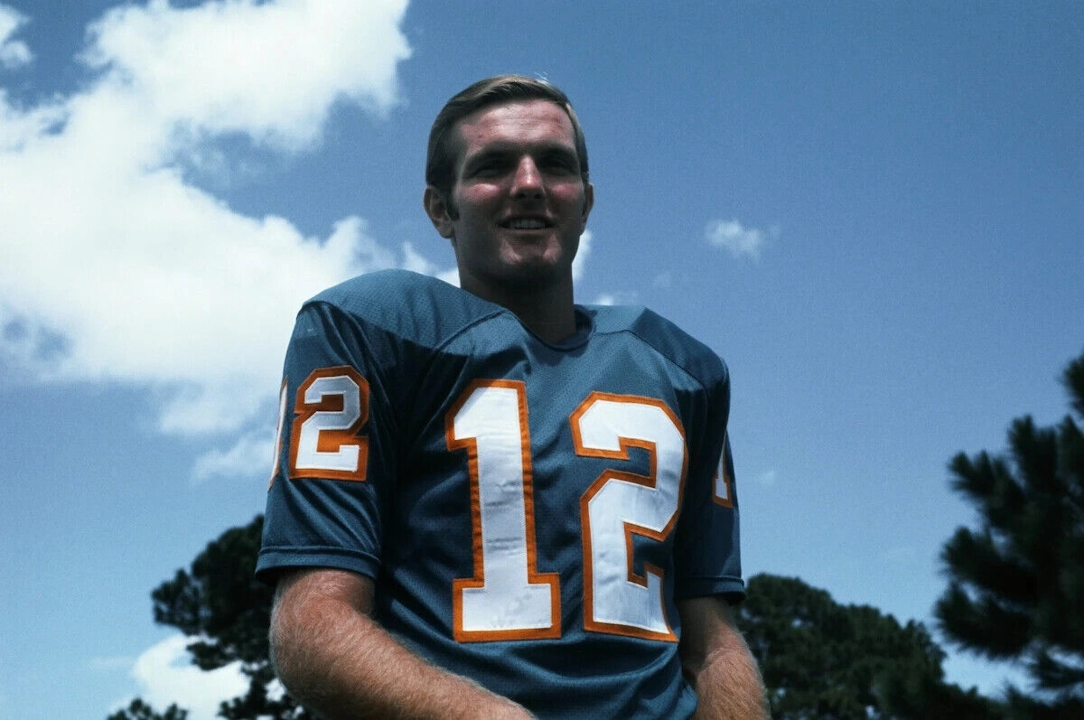 Bob Griese Signed Miami Dolphins Jersey (JSA COA) / 2Super Bowl Champ VII,VIII
