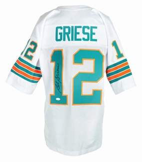 Bob Griese Signed Miami Dolphins Jersey (JSA COA) / 2Super Bowl Champ VII,VIII
