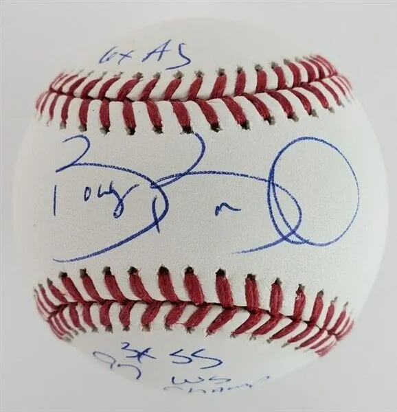 Bobby Bonilla Signed Baseball 3x Inscribed (JSA COA) Mets, Pirates, Marlins, Sox