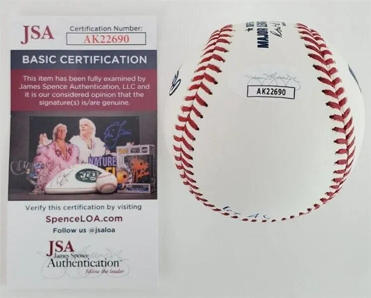 Bobby Bonilla Signed Baseball 3x Inscribed (JSA COA) Mets, Pirates, Marlins, Sox