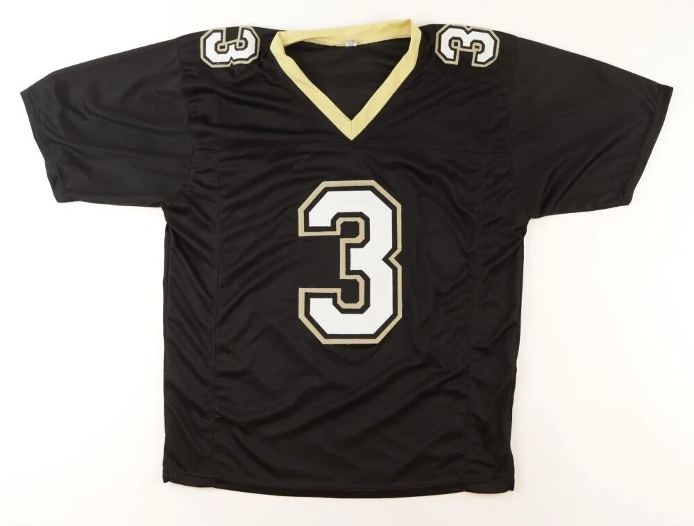 Bobby Hebert Signed New Orleans Saints Jersey Inscribed "Cajun Cannon" (Beckett)